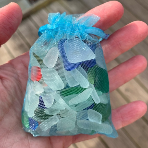 Other - Bag of Sea Glass Multi Colored